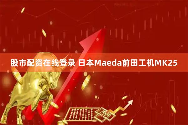 股市配资在线登录 日本Maeda前田工机MK25